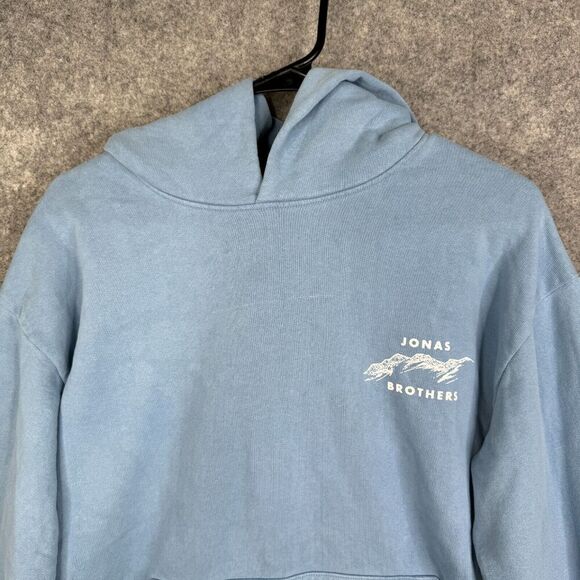 Jonas Brothers The Album Hoodie Pullover Size Small Heavyweight Graphic Tour - Picture 2 of 9